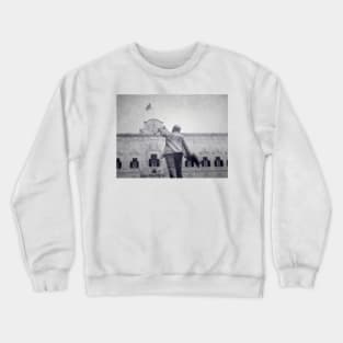 Manwel Dimech Statue Crewneck Sweatshirt